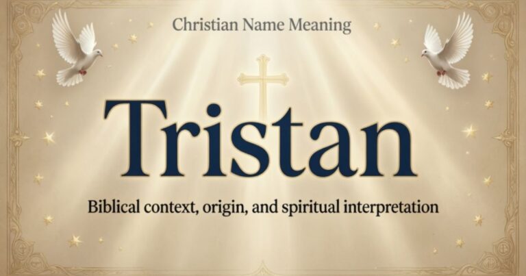 Tristan name meaning bible