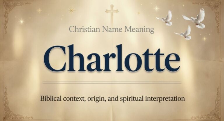 charlotte name meaning bible