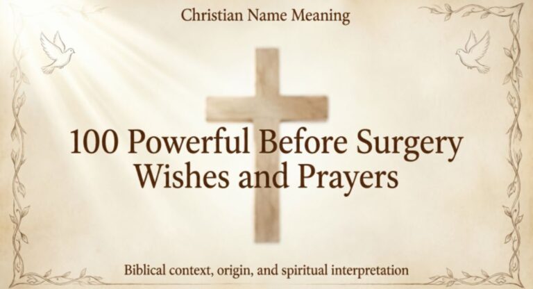 100 Powerful Before Surgery Wishes and Prayers
