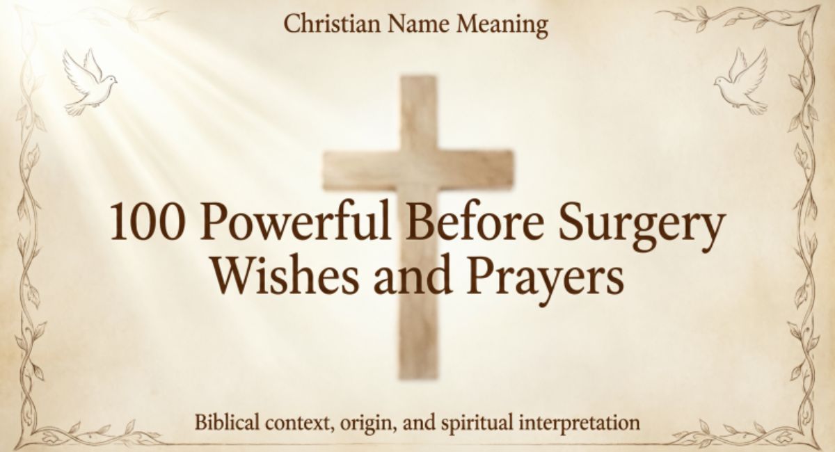 100 Powerful Before Surgery Wishes and Prayers