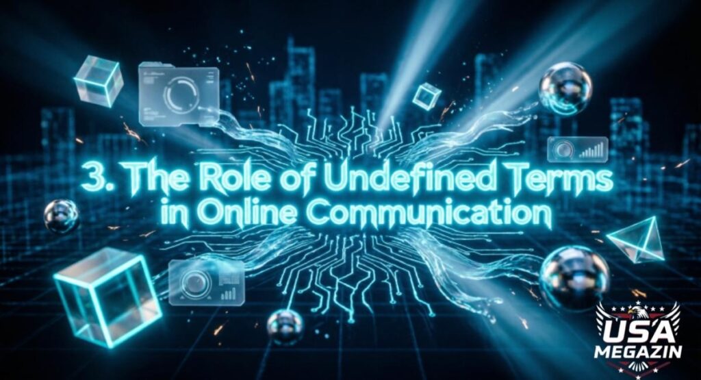 3. The Role of Undefined Terms in Online Communication