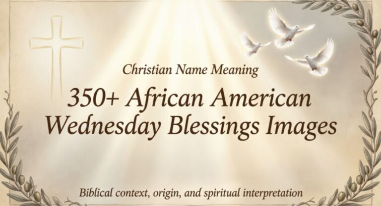 350+ African American Wednesday Blessings Images