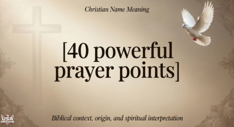 40 powerful prayer points