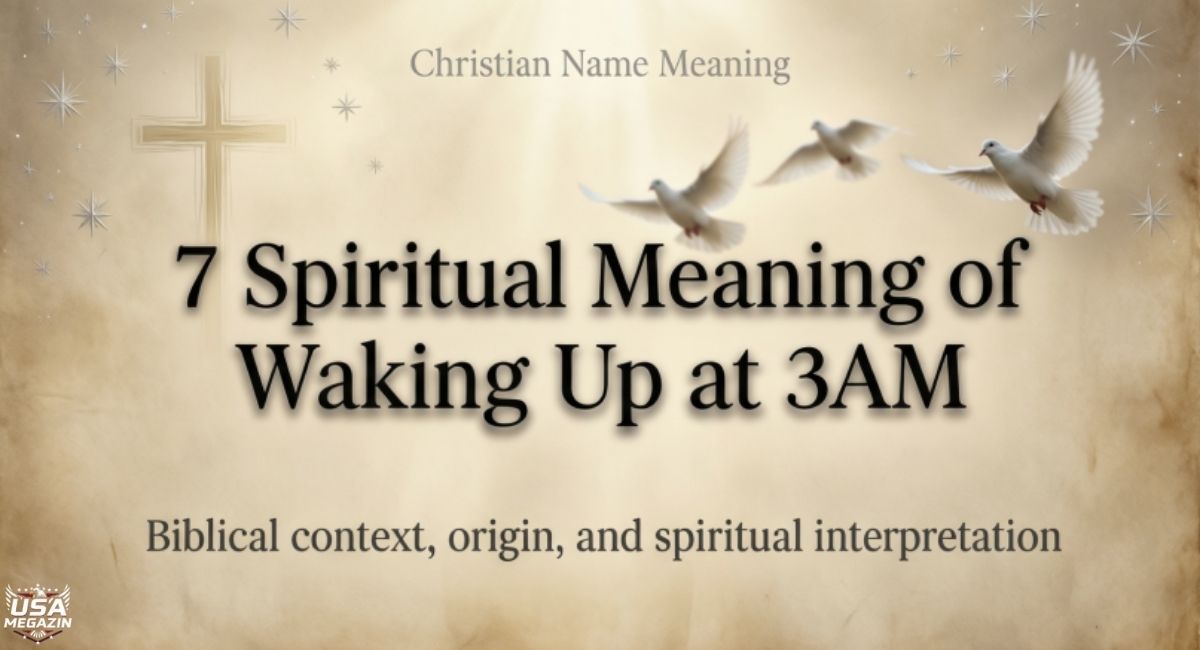7 spiritual meaning of waking up at 3am