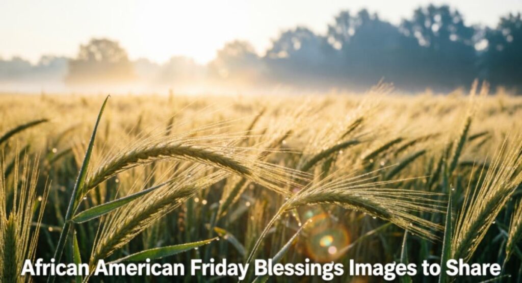 African American Friday Blessings Images to Share