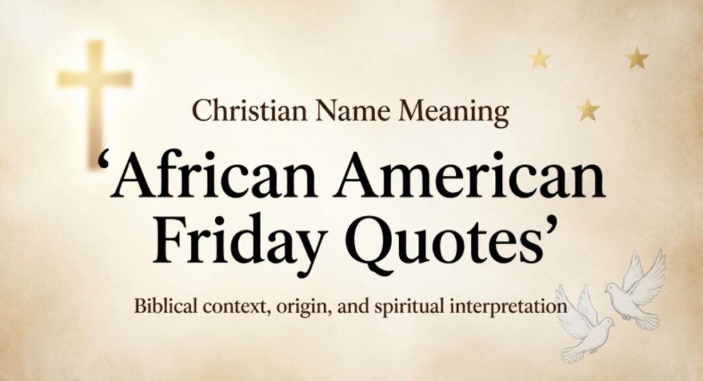African American Friday Quotes