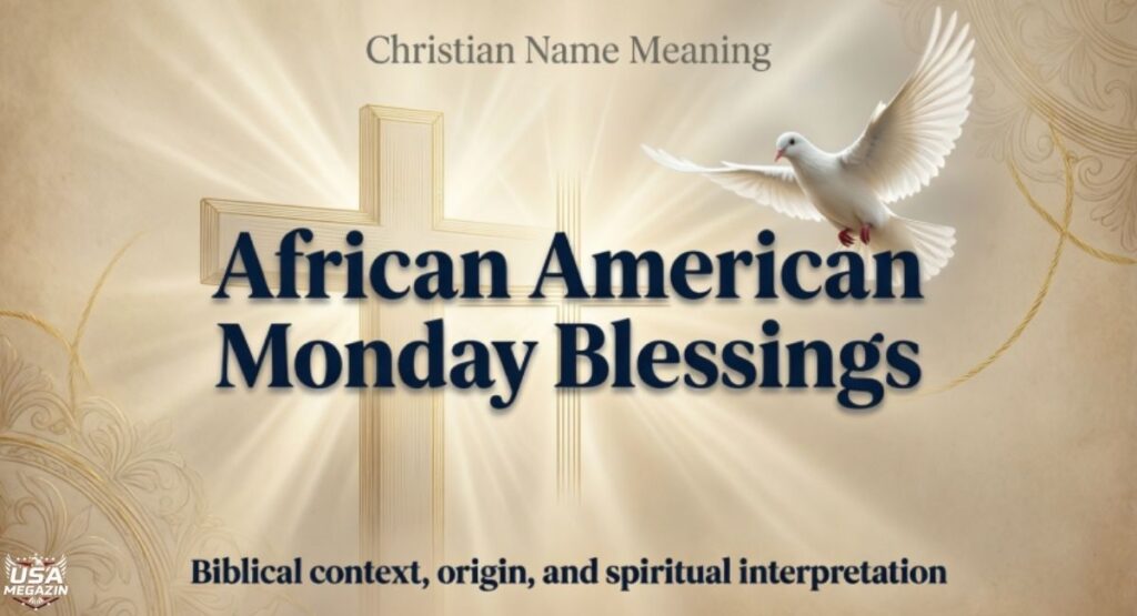 African American Monday Blessings
