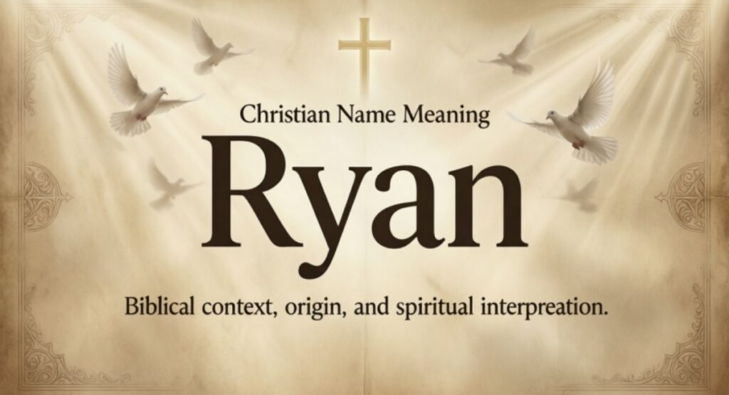 Biblical Symbolism: What "Ryan" Might Represent