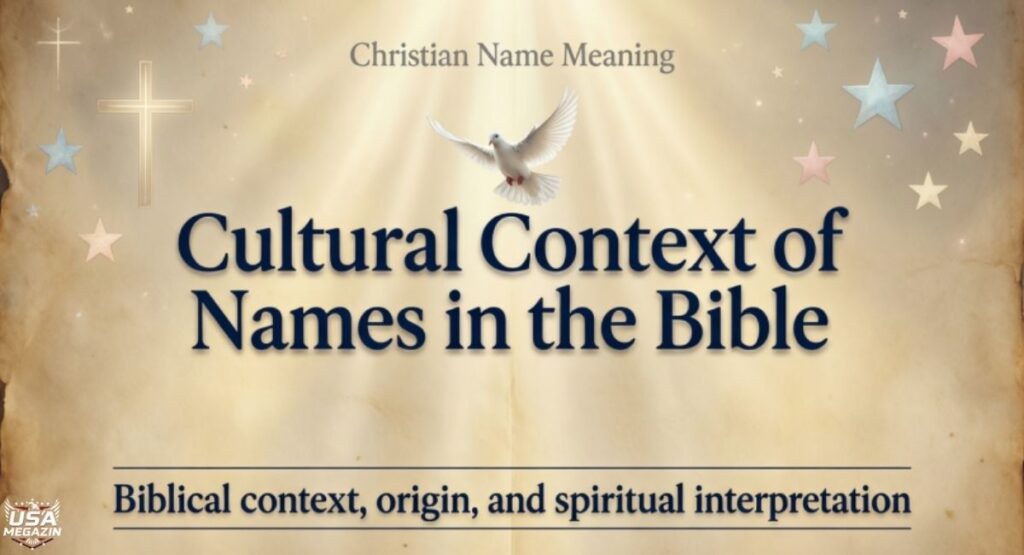 Cultural Context of Names in the Bible