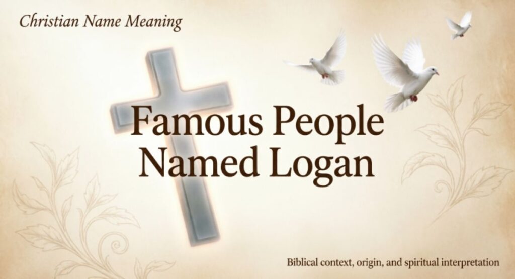 Famous People Named Logan
