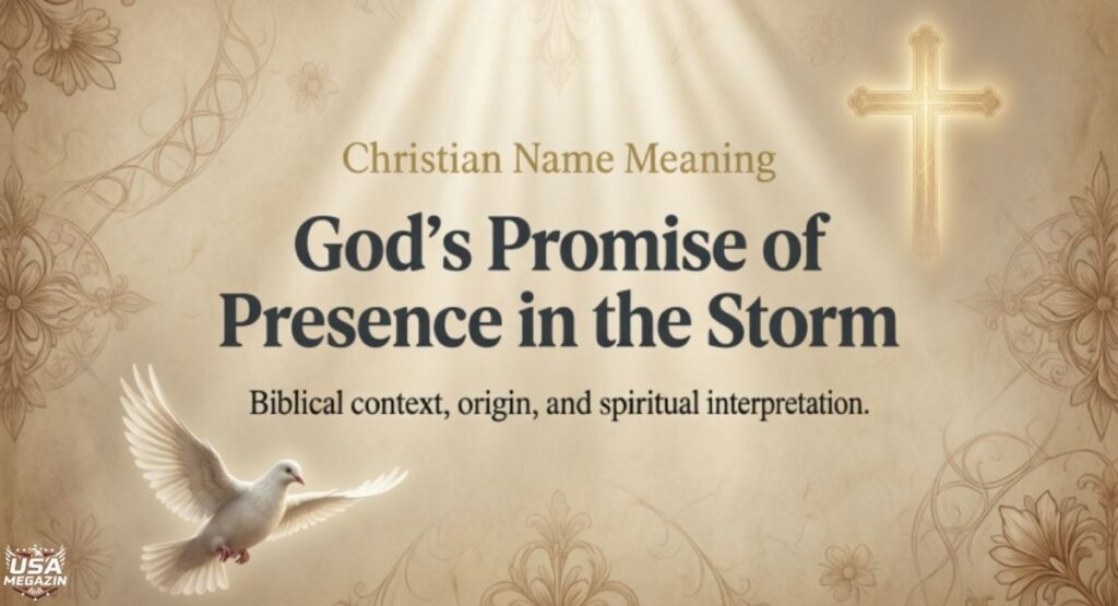 God's Promise of Presence in the Storm