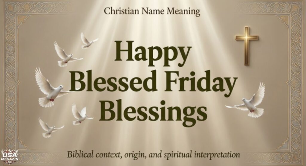 Happy Blessed Friday Blessings