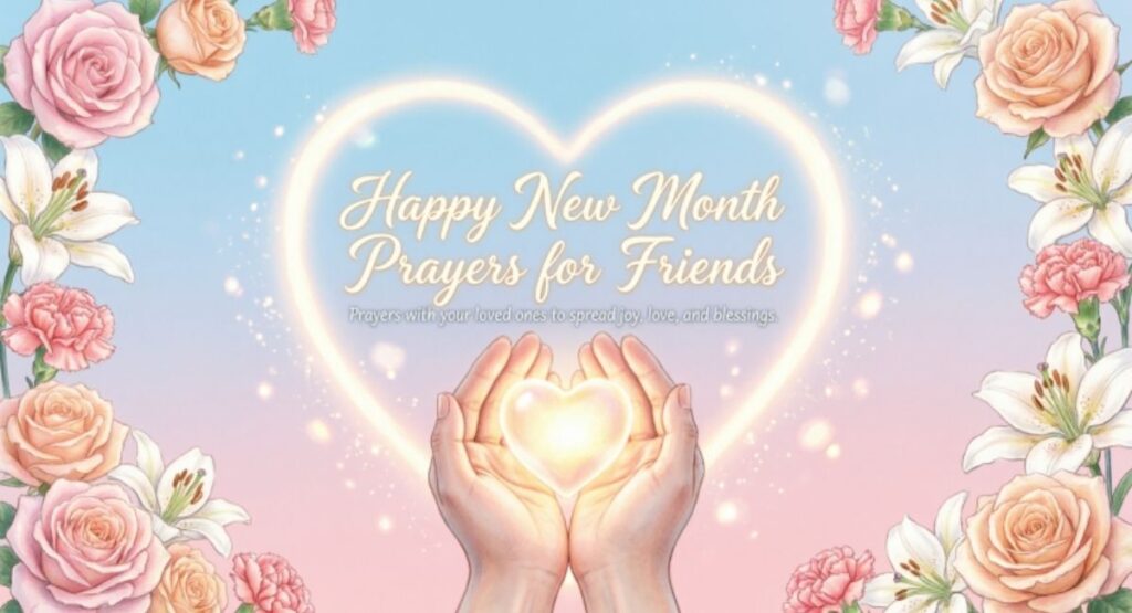 Happy New Month Prayers for Friends