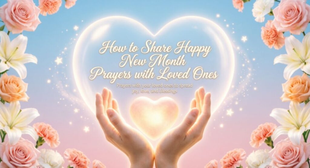 How to Share Happy New Month Prayers with Loved Ones