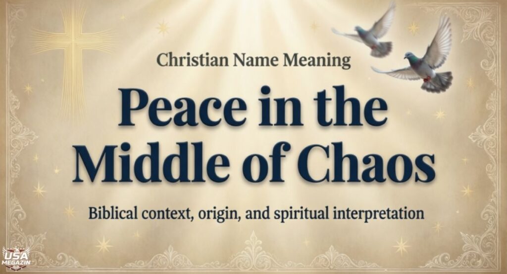 Peace in the Middle of Chaos