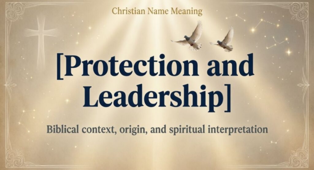 Protection and Leadership