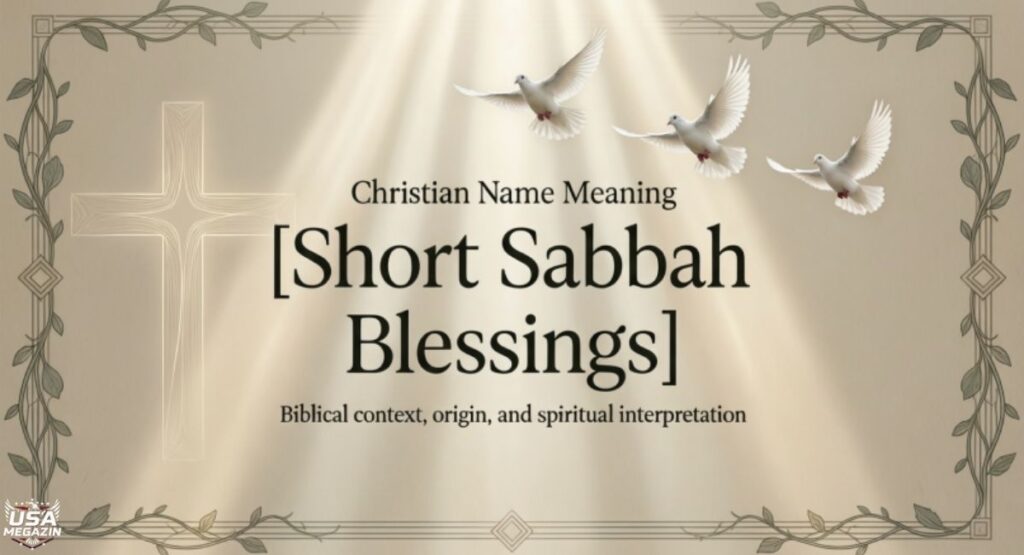 Short Sabbath Blessings