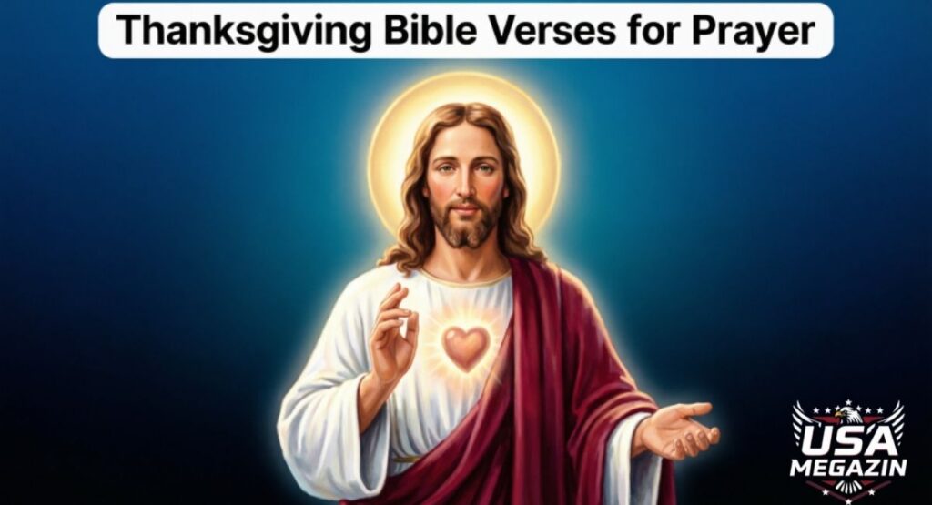 Thanksgiving Bible Verses for Prayer