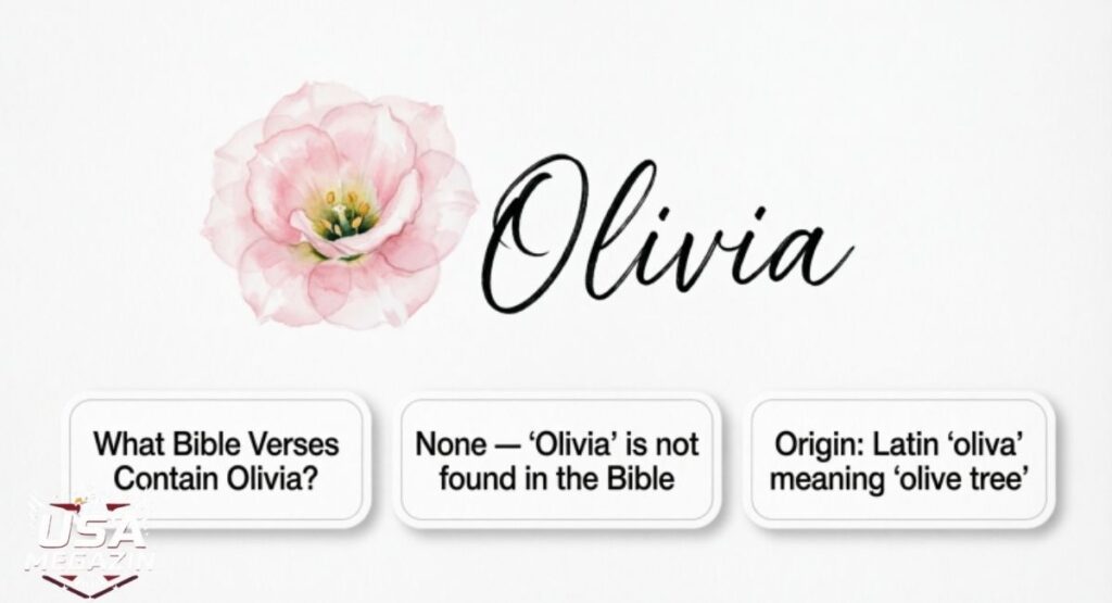 What Bible Verses Contain Olivia?