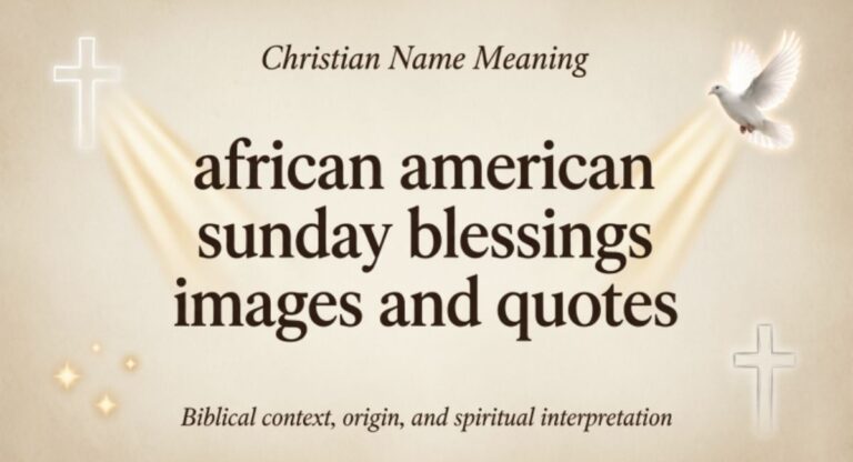 african american sunday blessings images and quotes