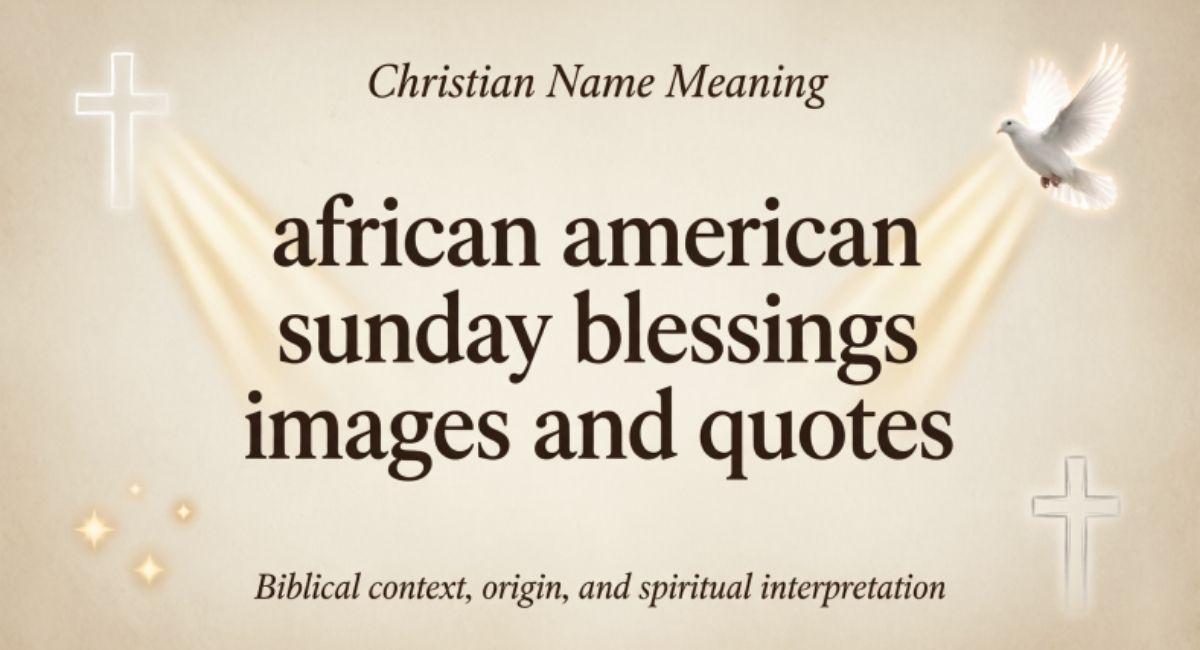 african american sunday blessings images and quotes