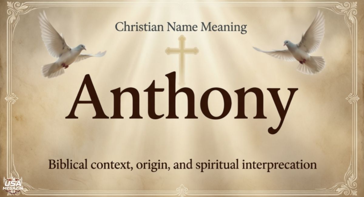 anthony meaning in bible