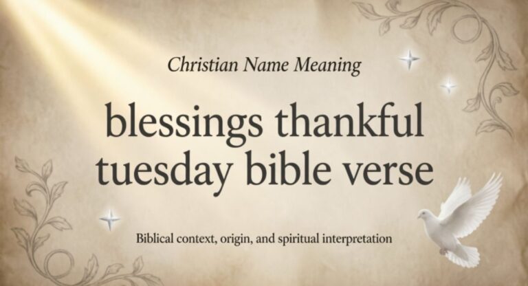 blessings thankful tuesday bible verse