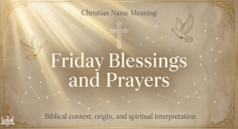 friday blessings and prayers