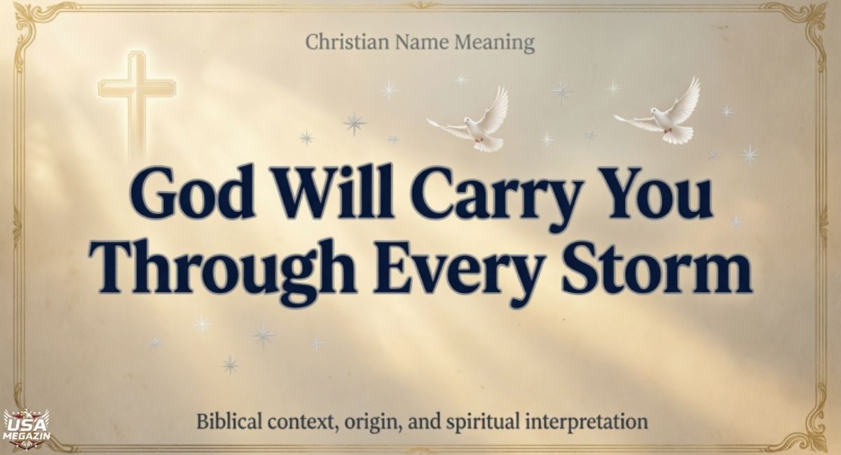 god will carry you through every storm bible verse