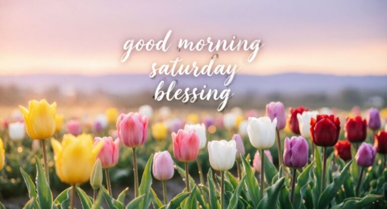 good morning saturday blessing
