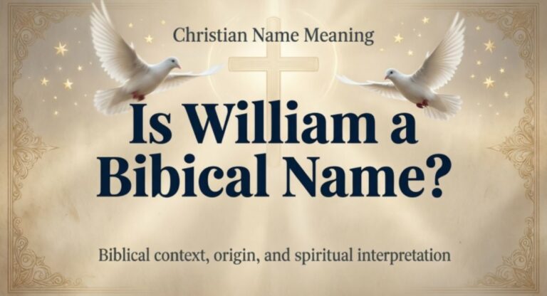 is william a biblical name