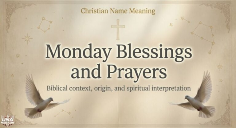 monday blessings and prayers