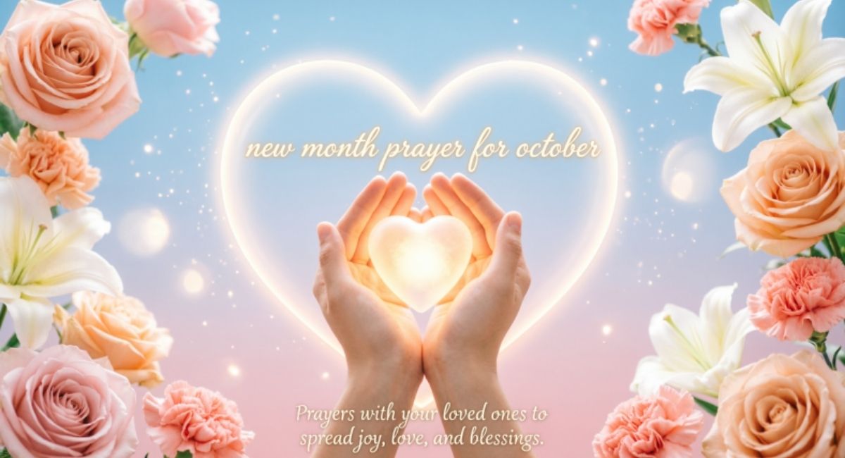 new month prayer for october