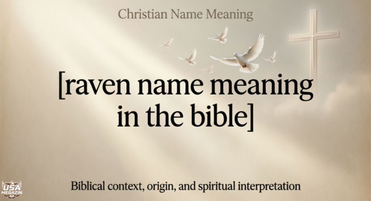raven name meaning in the bible
