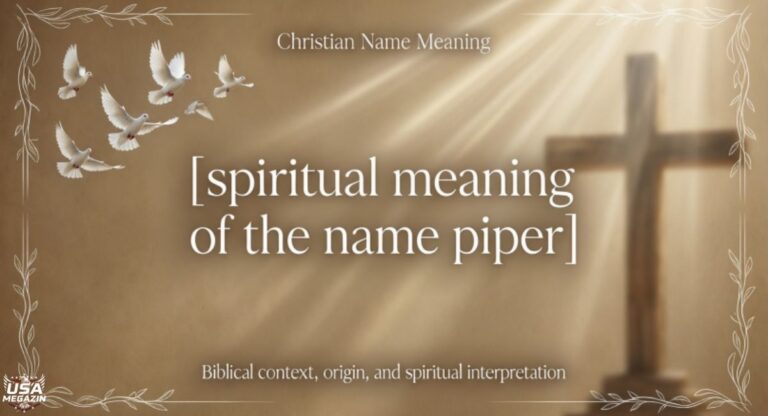 spiritual meaning of the name piper
