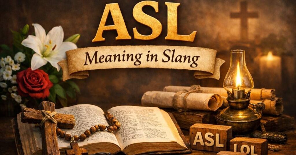 ASL Meaning in Slang