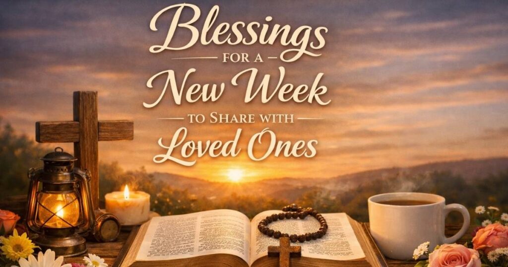 Blessings for a New Week to Share with Loved Ones
