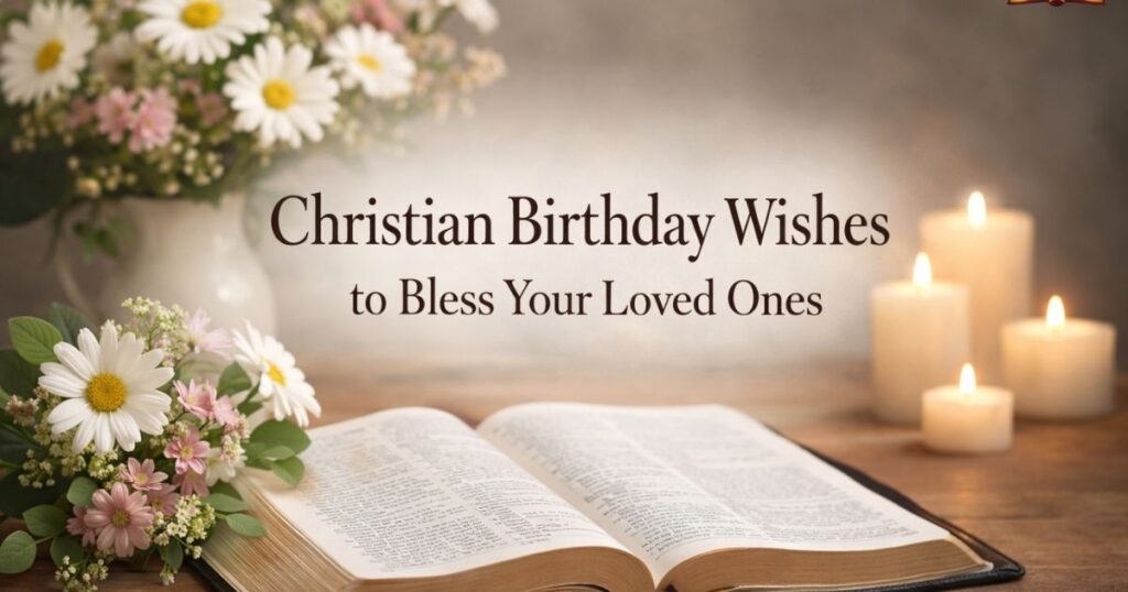 Christian Birthday Wishes to Bless Your Loved Ones