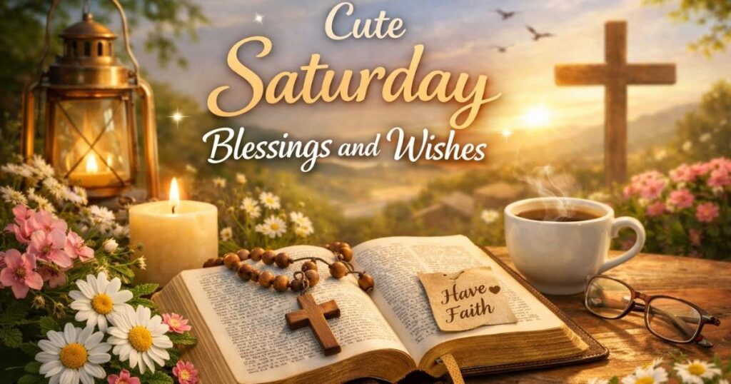 Cute Saturday Blessings and Wishes