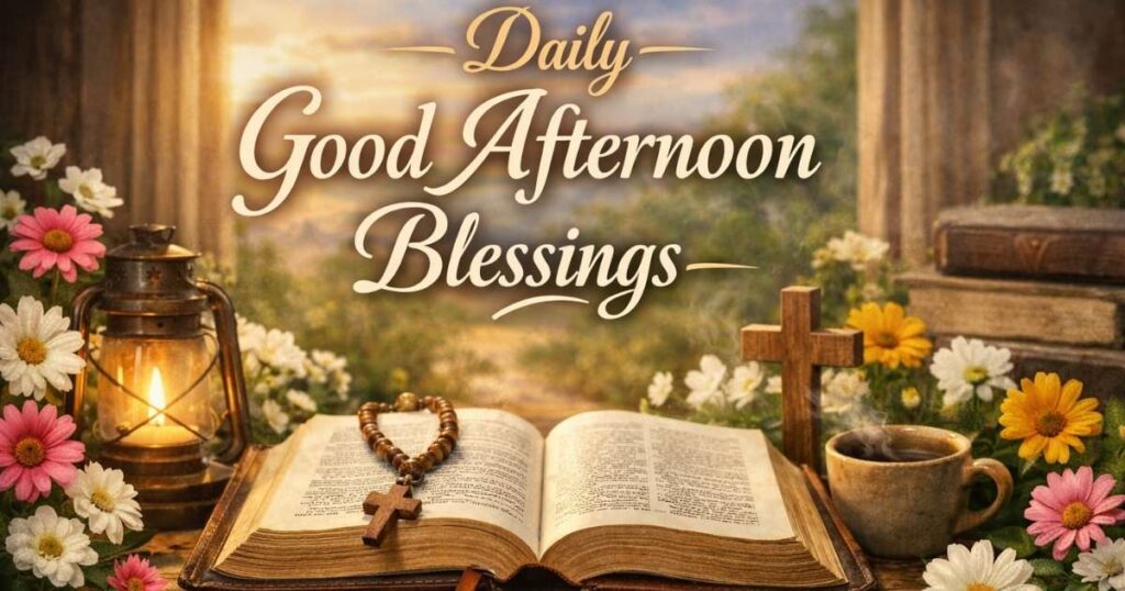 Daily Good Afternoon Blessings