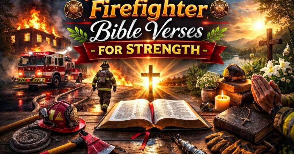 Firefighter Bible Verses for Strength