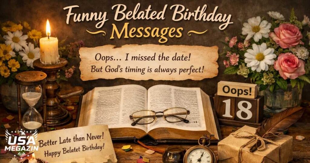Funny Belated Birthday Messages