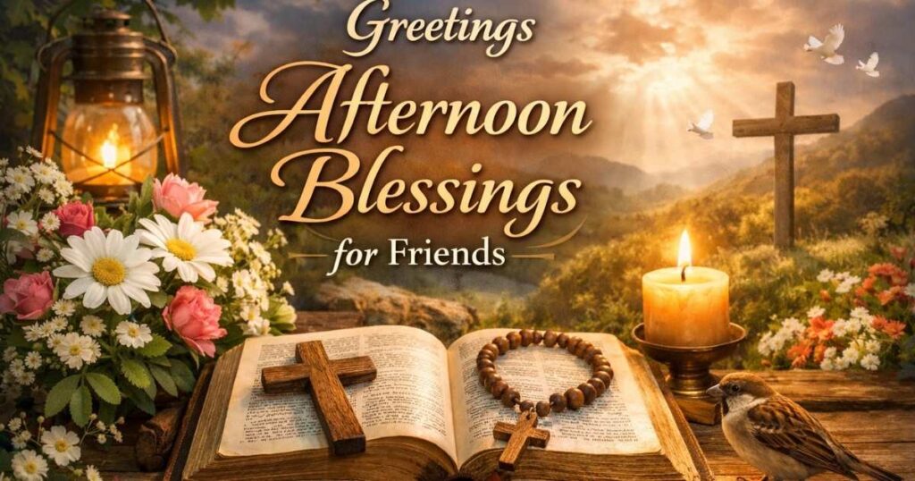 Greetings Afternoon Blessings for Friends