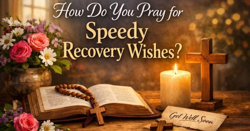 How Do You Pray for Speedy Recovery Wishes?