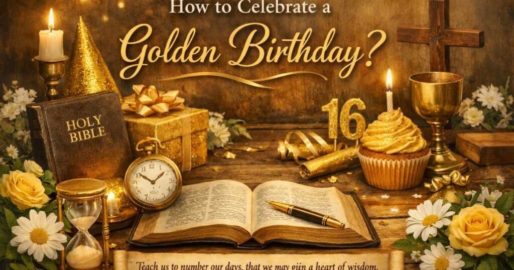 How to Celebrate a Golden Birthday?