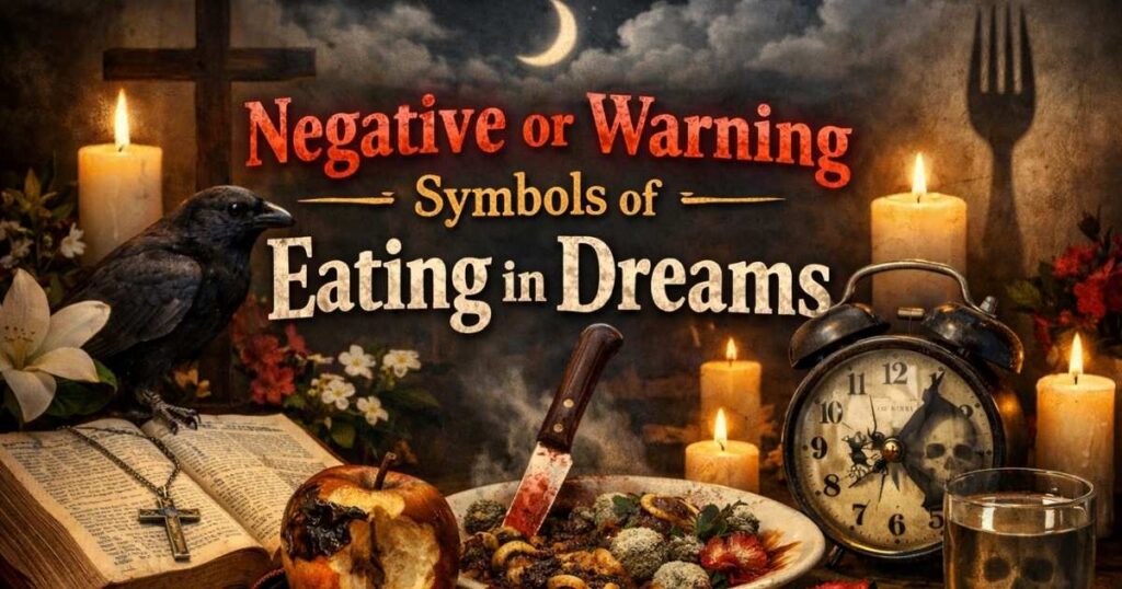 Negative or Warning Symbols of Eating in Dreams