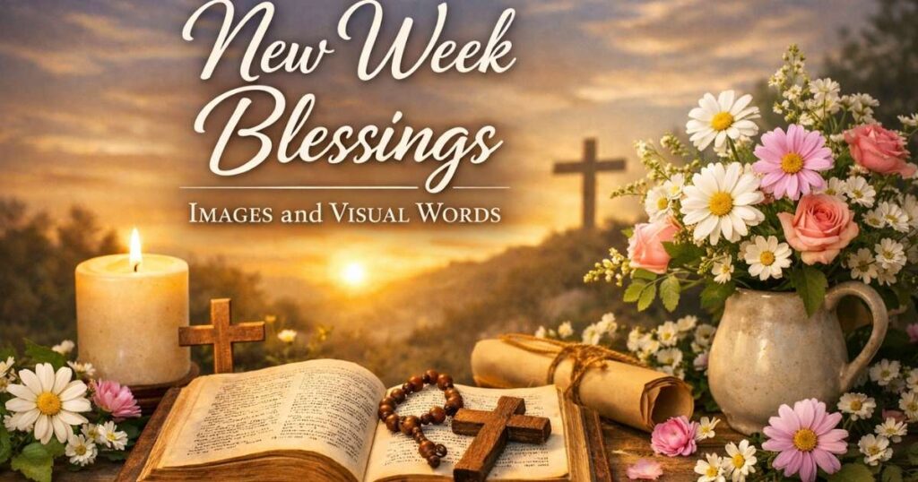New Week Blessings Images and Visual Words