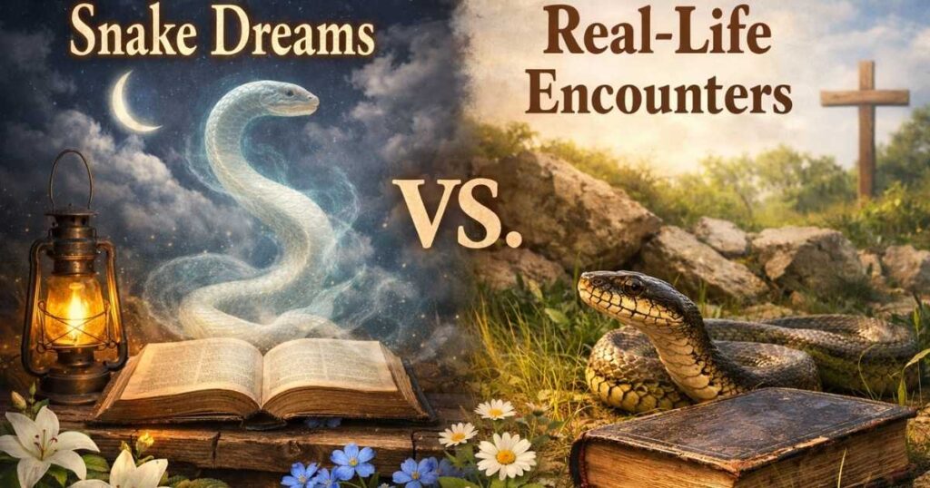 Snake Dreams vs. Real-Life Encounters