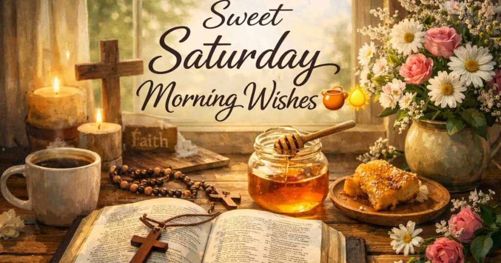 Sweet Saturday Morning Wishes 🍯🌞