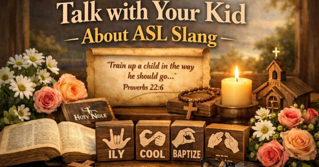 Talk with Your Kid About ASL Slang